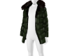 Green winter Coat
