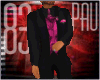 M black/pink suit