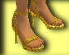 Yellow Flower Heels