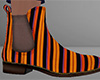 Striped Chelsea Boots M