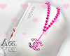 Malvika Deep Pink Acc