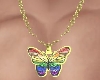 colgante mariposa gay