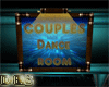 Couple Dance Room Sign