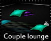 Teal night Couple lounge
