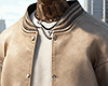 ♛ Big Bomber Beige.