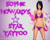 Sophie Howard's Tattoo