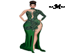 ~M~ Green Gala Dress