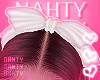 Summer White Hair Bow