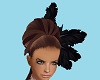 Fem Hair Feathers Black