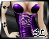 [SL] kiss me dress purpl