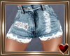 T♥ Ripped Shorts Med
