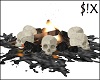 $!X Skull Campfire