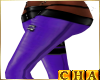 Cha` Flare Purple Jeans