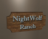 NightWolf Ranch Sign 1