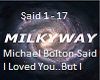 MachaelBolton-Said i lov
