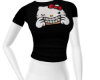 y2k black hkitty top