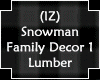 Snowman Family Decor V1