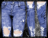 V| Blue Ripped Jeans