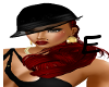 ETE HAT HAIR RUBY RED