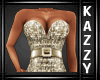 }KC{ Glitz gold long