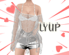鹿 Fishnet Top
