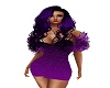 ASL Purple Glam Dress