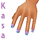 Unicorn Glitter Nails