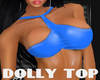 wild blue dolly top