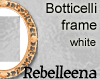 Botticelli frame-white