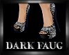 DKF Gray Leopard Heels