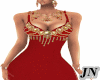 J*Elegant Red Gem Dress
