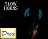 -Glow- Blue Horns (M/F)
