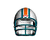 Animated Dolphins Helmet