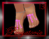 (P) Pink Foot Jewels