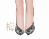 梅 silver heels