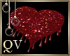 :QV:aroha Heart Rug