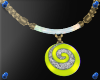 *S* Necklace Lime