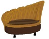 gold brown deco lounge