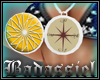 `B Compass Necklace