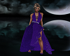 Deep Purple Gown