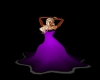 purple dinner dress