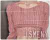 [Is] Crop Sweater Pink