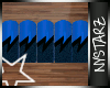 ✮ Electric Blue Nails