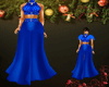 Blue Studded Gown XL