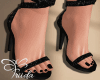 Star Black Heels