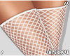 f. white fishnets RL