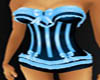 [DA] sky blue corset