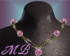 ~M~ Pink Boho Necklace
