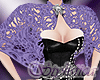 Elegant Poncho (purple)