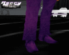 {DW}Purple Leather Boots